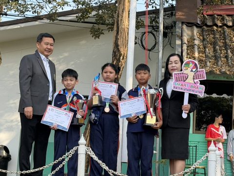 ขอแสดงความยินดีกับนักเรียนคนเก่งในการแข่งขัน จินตคณิตระดับภาค