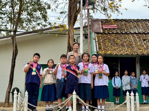 ขอแสดงความยินดีกับนักเรียนคนเก่งของโรงเรียน