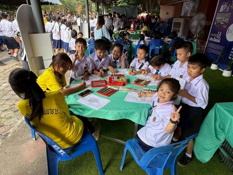 นักเรียนระดับชั้นประถมศึกษาปี ได้เข้าร่วม กิจกรรมสัปดาห์วิทยาศาสตร์ ประจำปี 2568