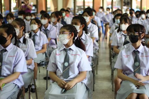กิจกรรมประชาสัมพันธ์การรับนักเรียนและแนะนำโรงเรียนแก่นักเรียนโรงเรียนมารีย์รักษ์เชียงราย